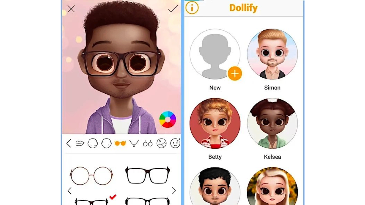 Dollify 2D 아바타 메이커