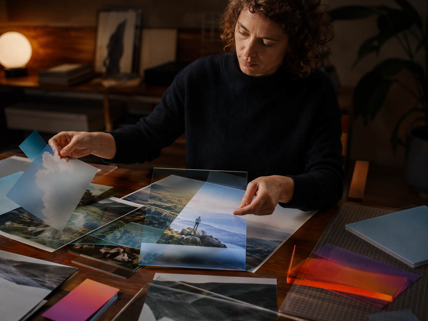 Dreamina Photopea Online Image Editor Prompt Beispiel 2: Clean Retouch Desk