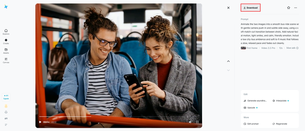 Download your mp4 video