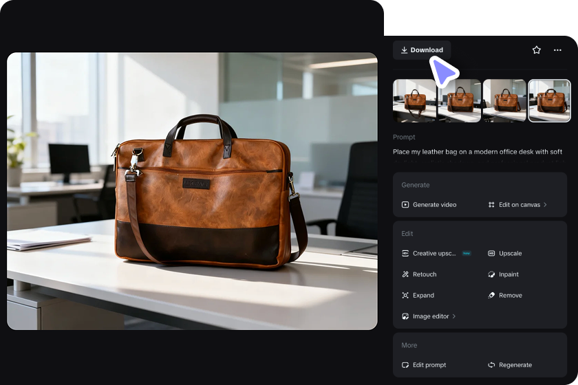 Download your e-commerce-ready product photo