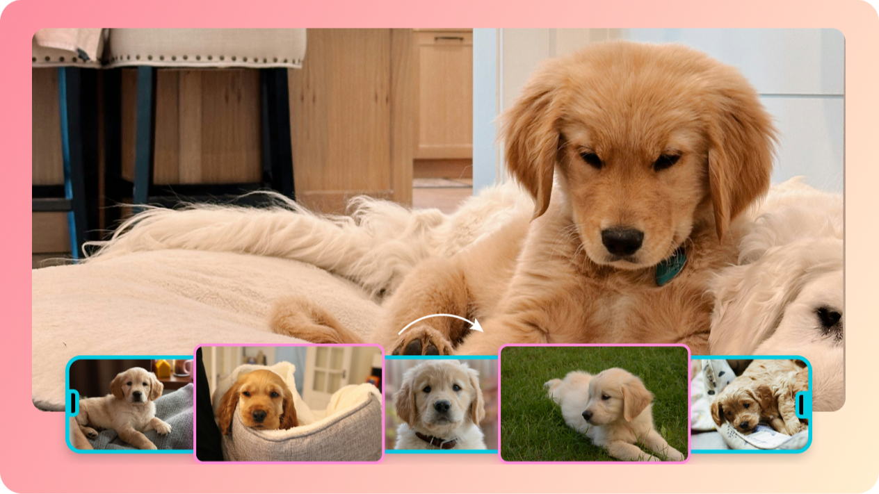 AI motion between multiframes