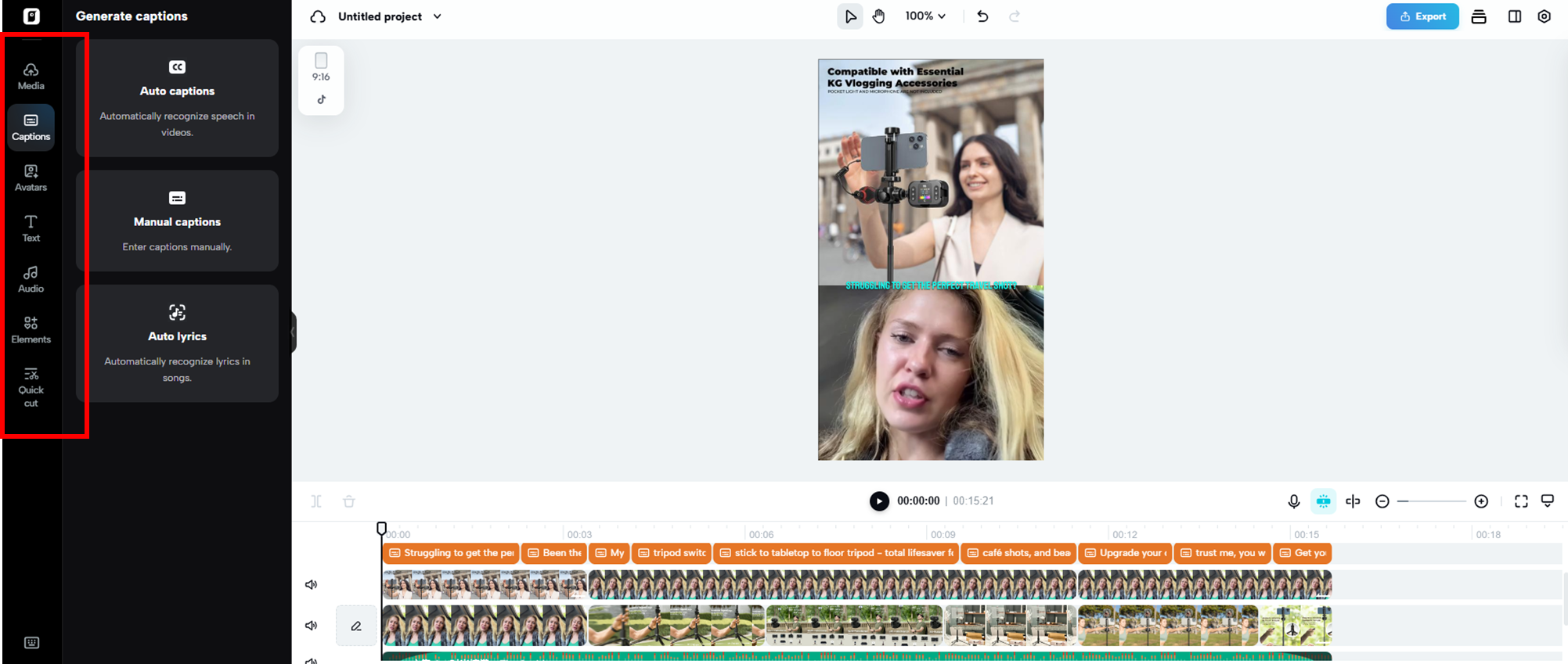 Edit and refine your video