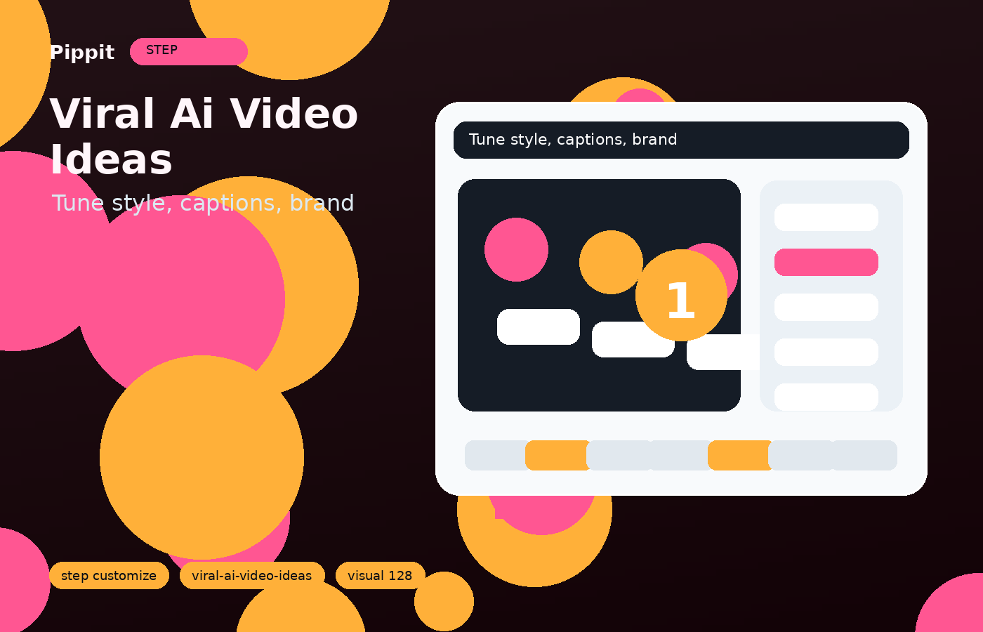 viral ai video ideas customization workflow in Pippit