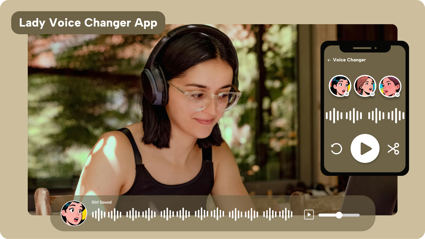 Aplicación para cambiar la voz a mujer