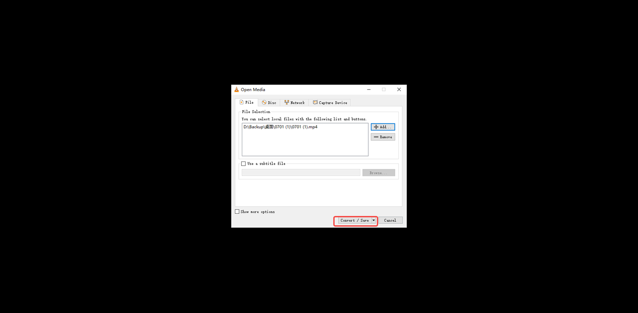 Extract the audio