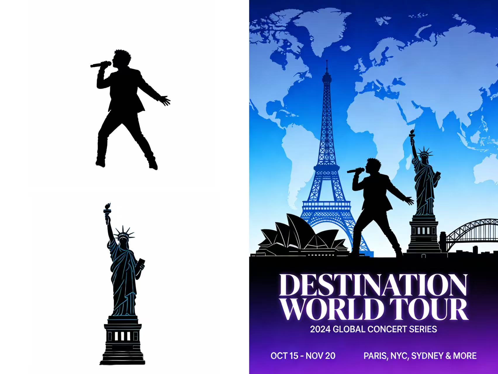 Función de Dreamina: fusión de múltiples imágenes