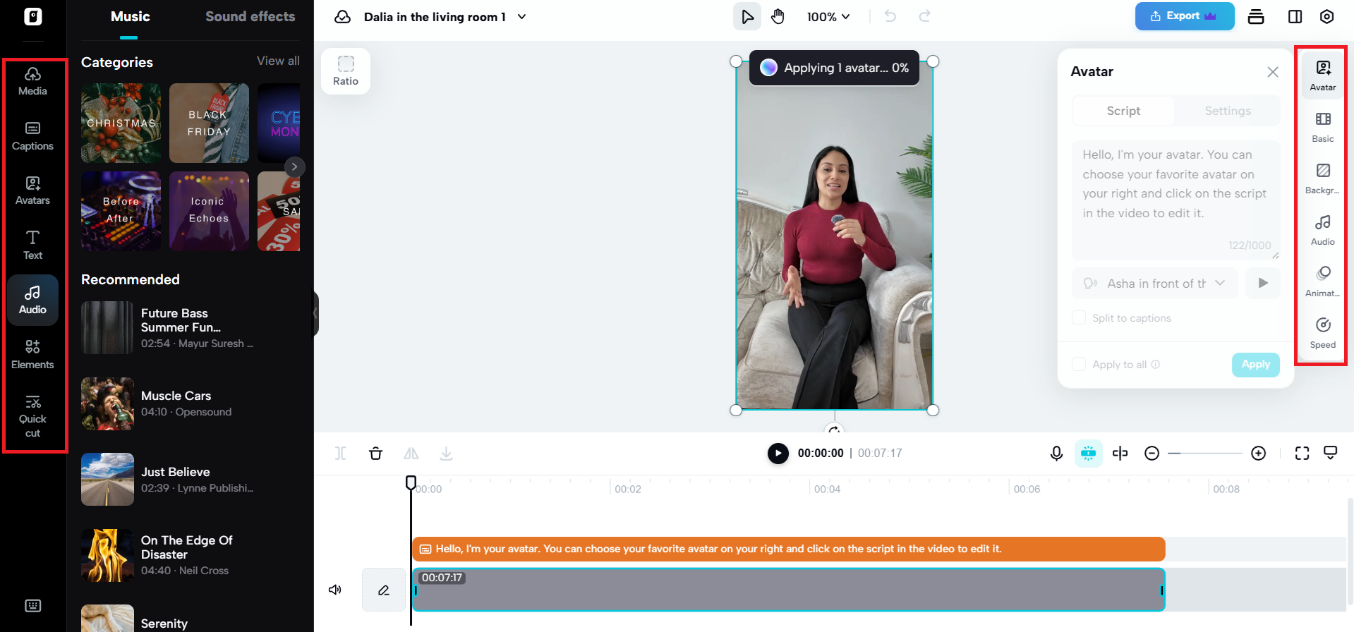Edit your video