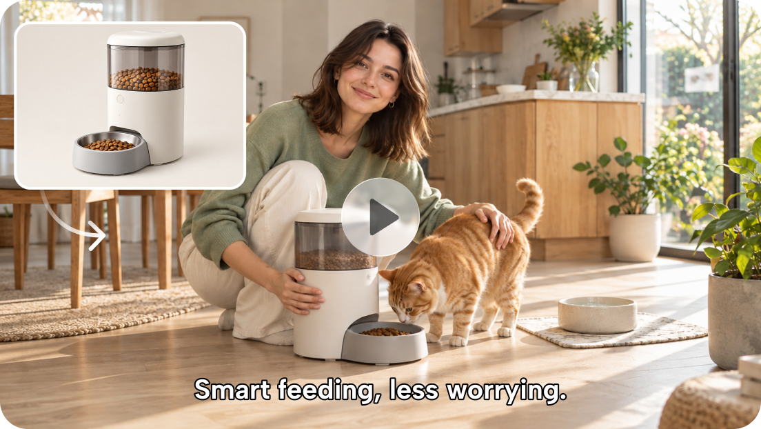 Create virtual try-on videos from product photos