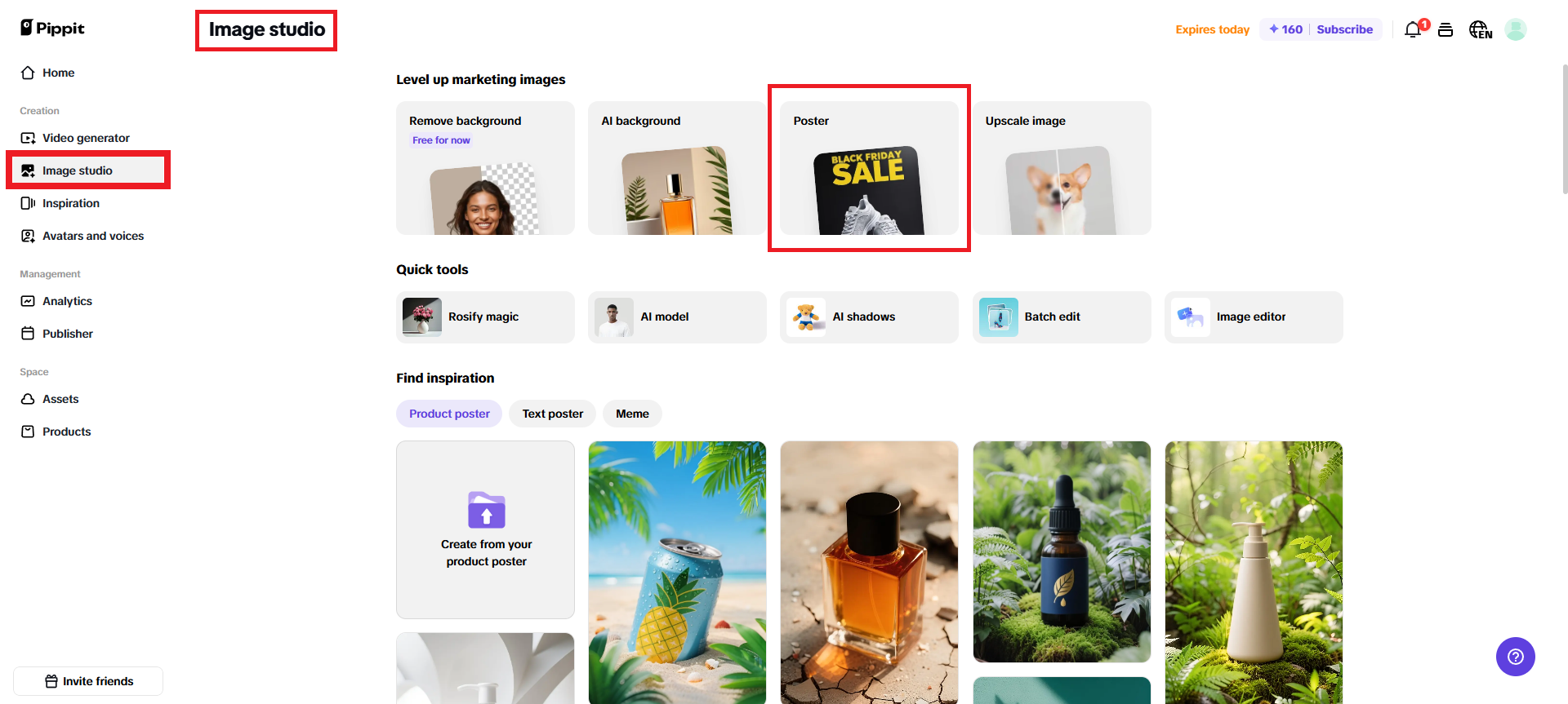 Paggawa ng texto-sa-poster