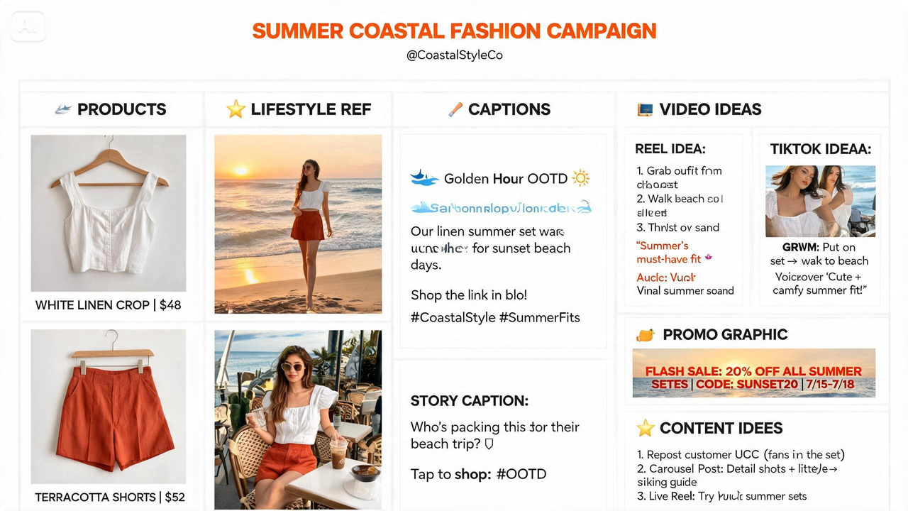 Prompt for managing a social media campaign