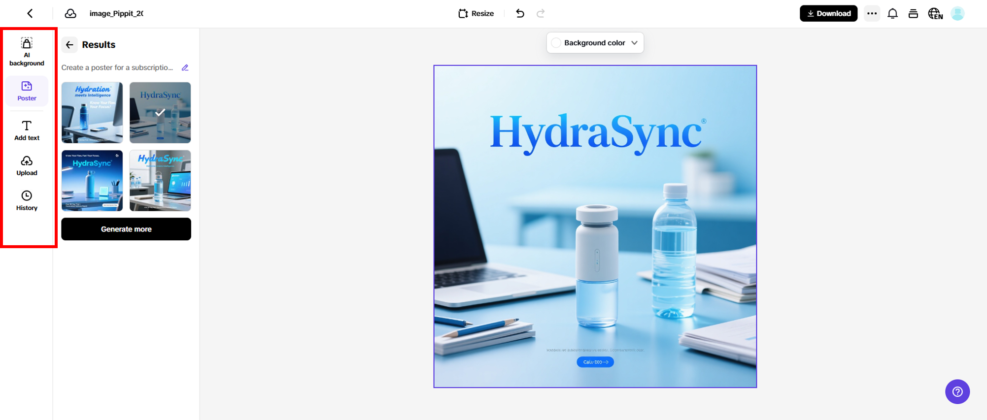 Customize your poster