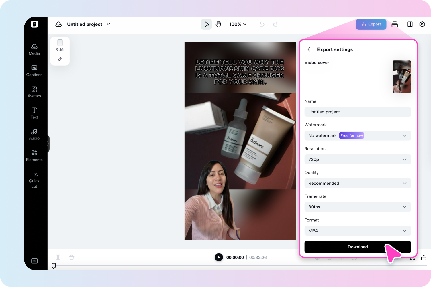 Véglegesítés és exportálás