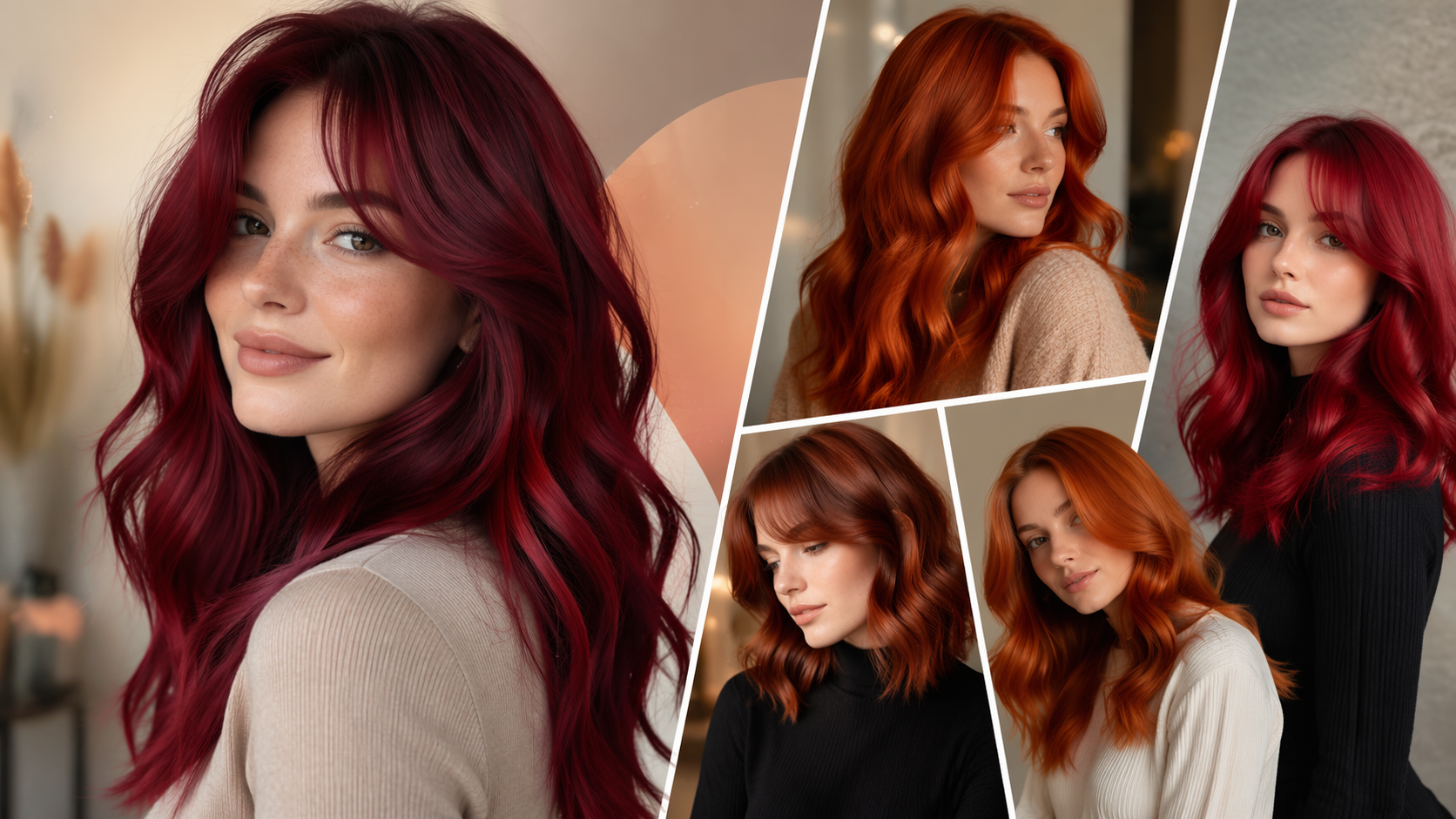 Dreamina red hair filter 16:9 hero image