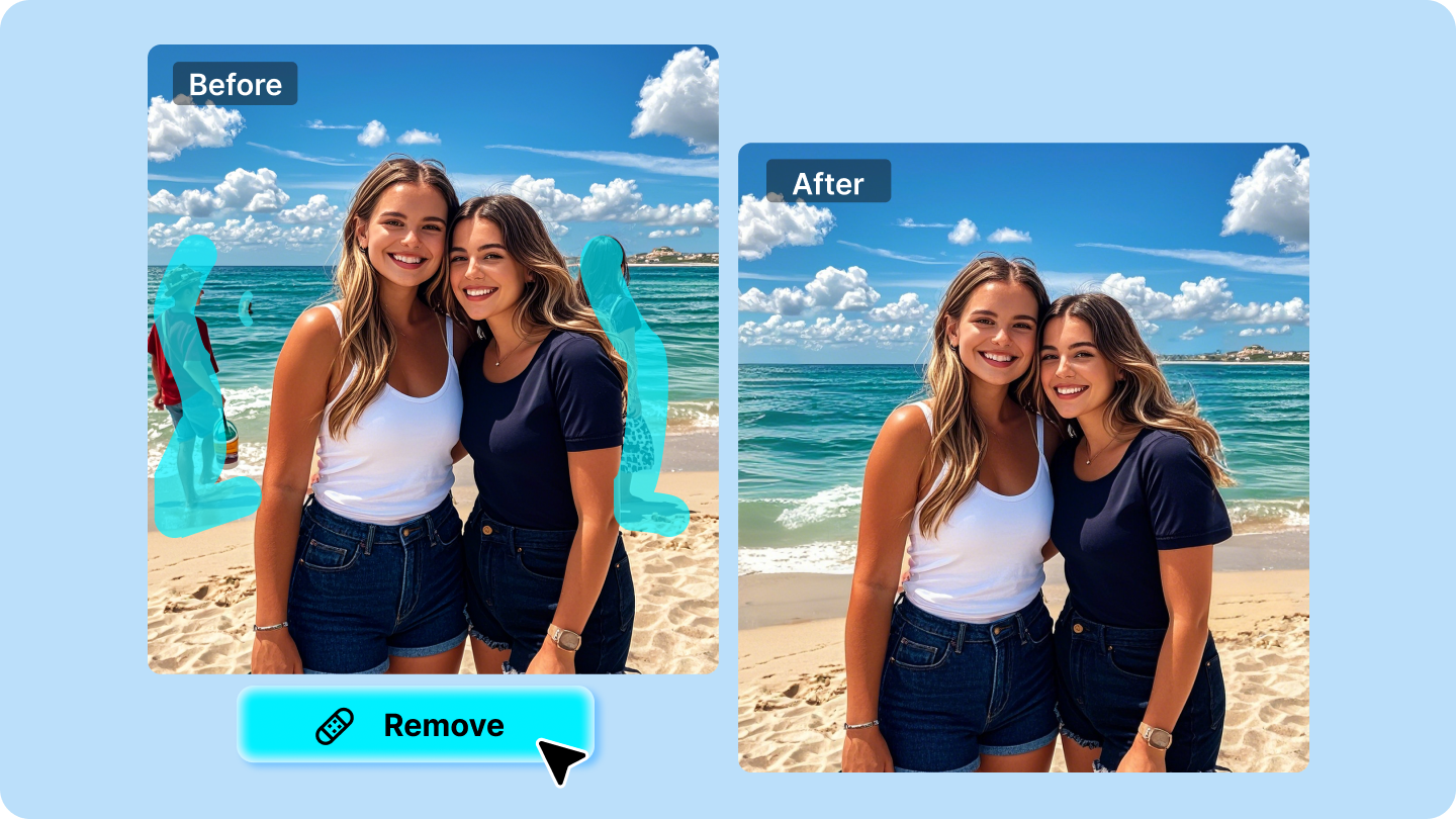 Eliminador de objetos de la foto