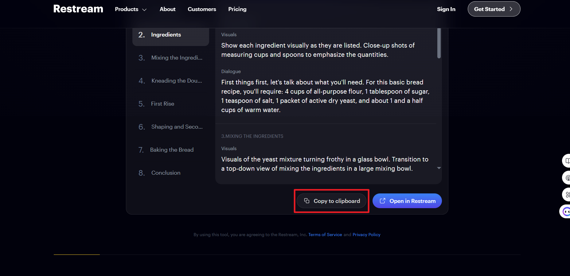 youtube vers script ai