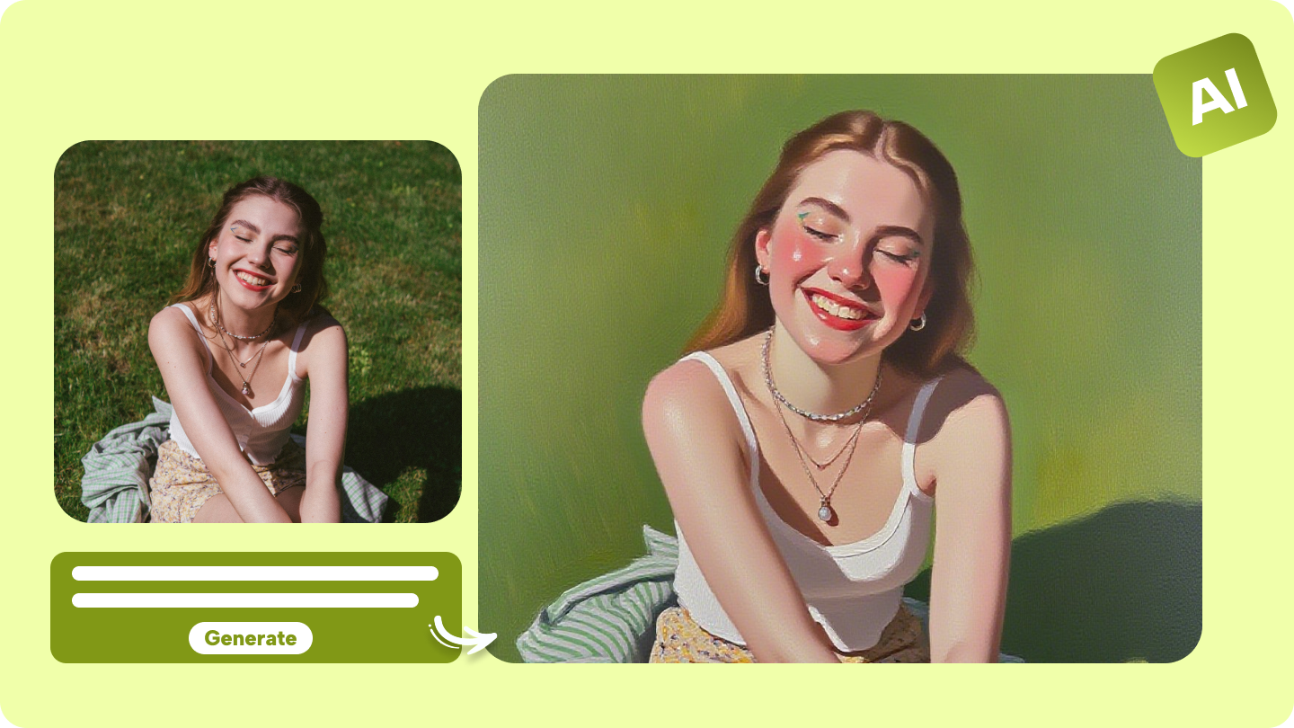 turn photos into paintings 