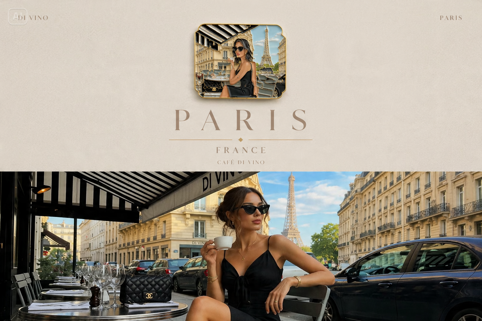 Luxury Travel Poster Prompt features