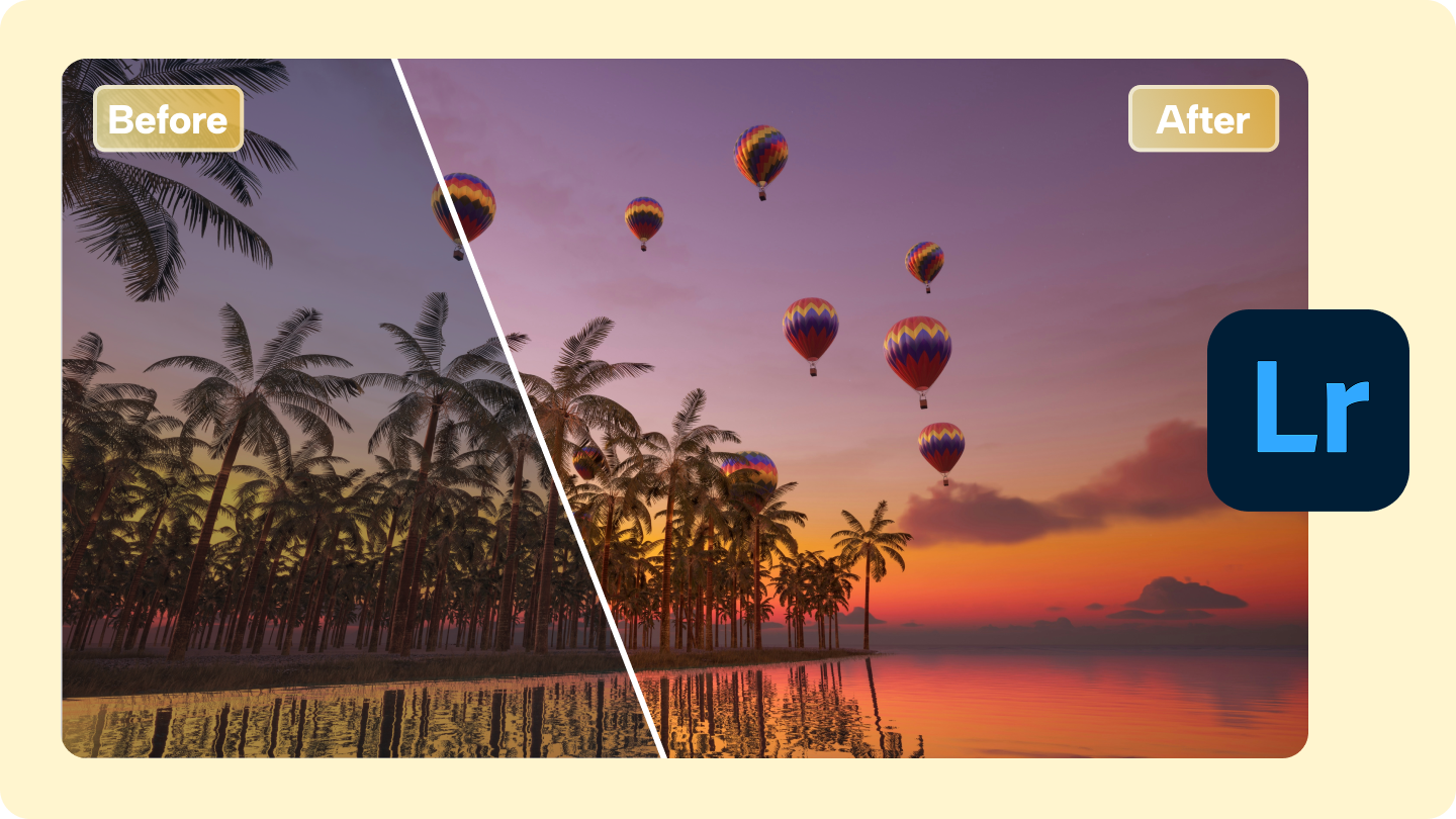 редактор фотографій Adobe Lightroom