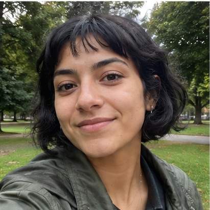 Portrait avatar of Elena sharing an AI effects editing experience