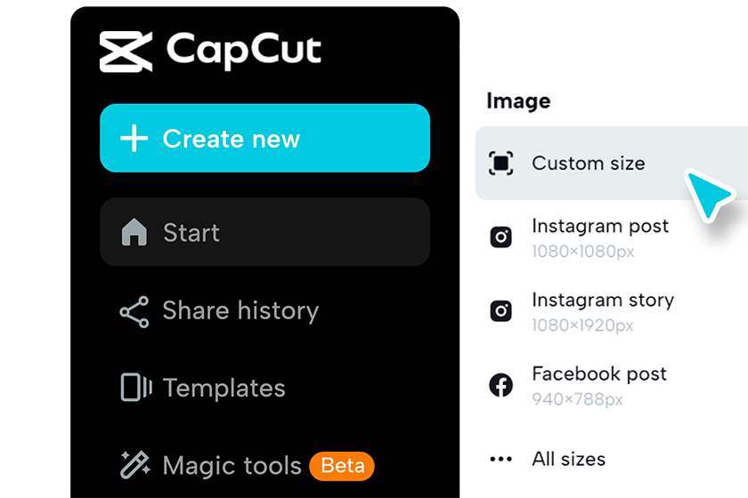 Mulakan dengan CapCuts kosong