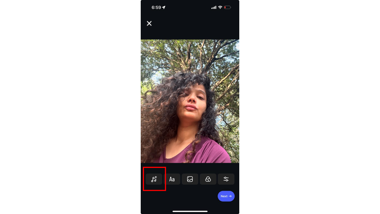 Select your desired track
