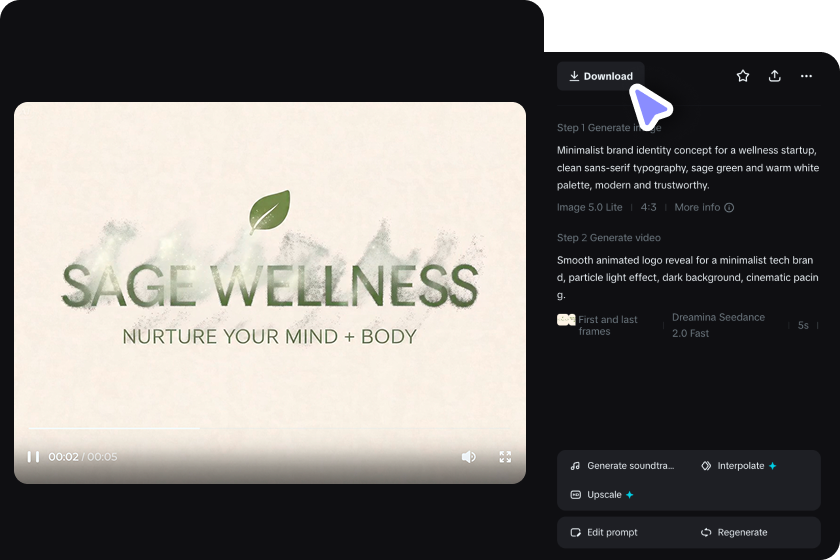 Create video showcase for your portfolio