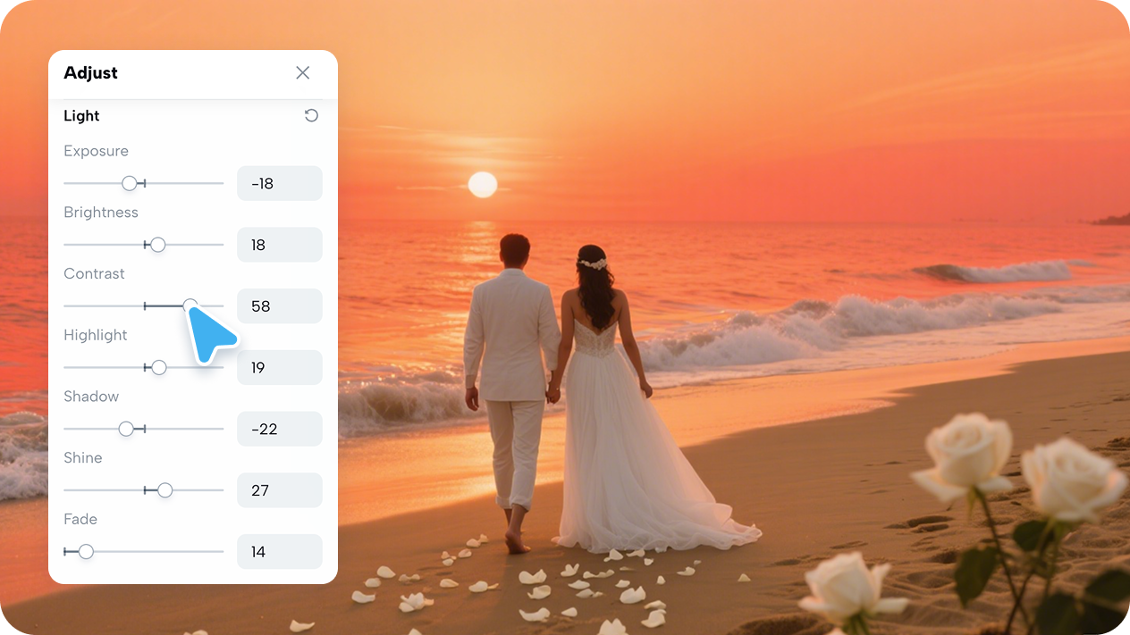 Refine golden hour images