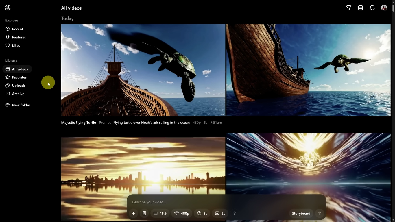 Open ChatGOT and access Sora