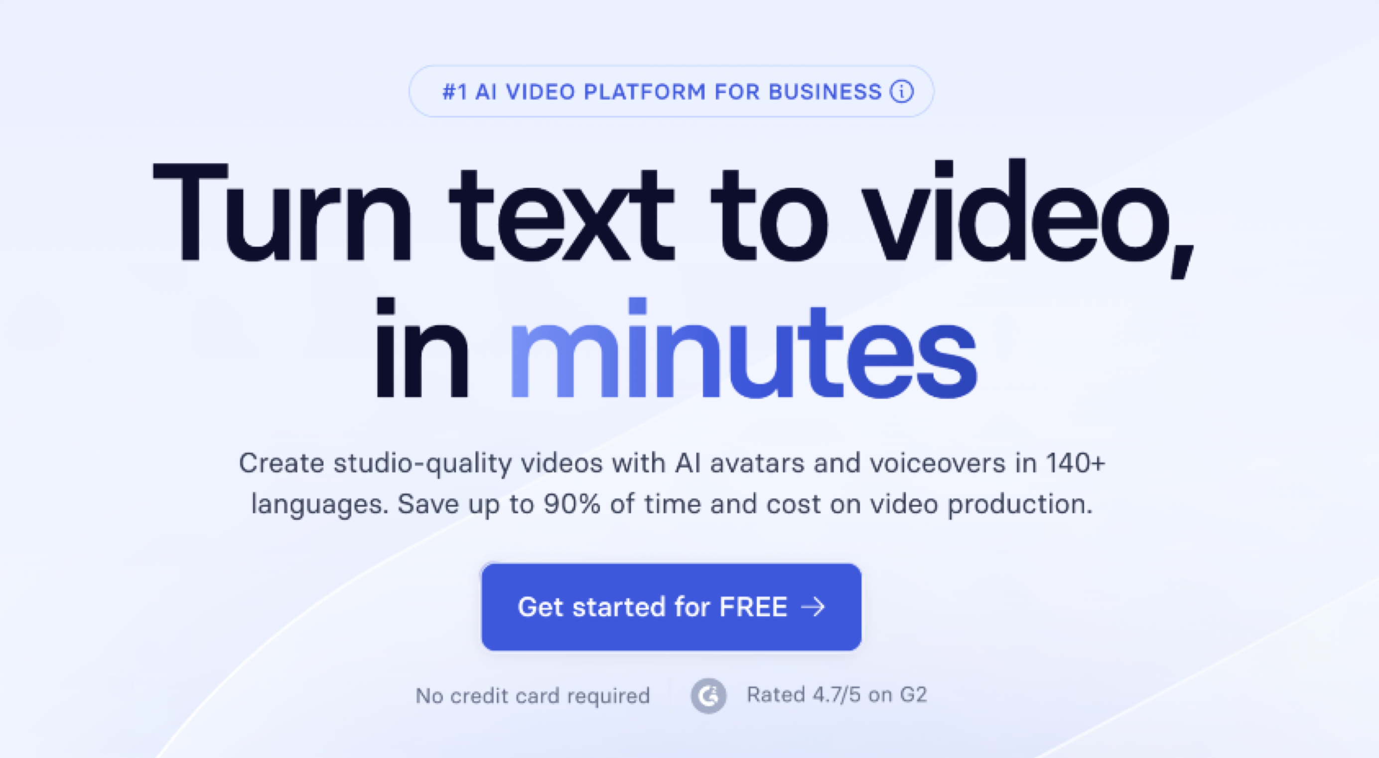 Synthesia: Turn Text to Video