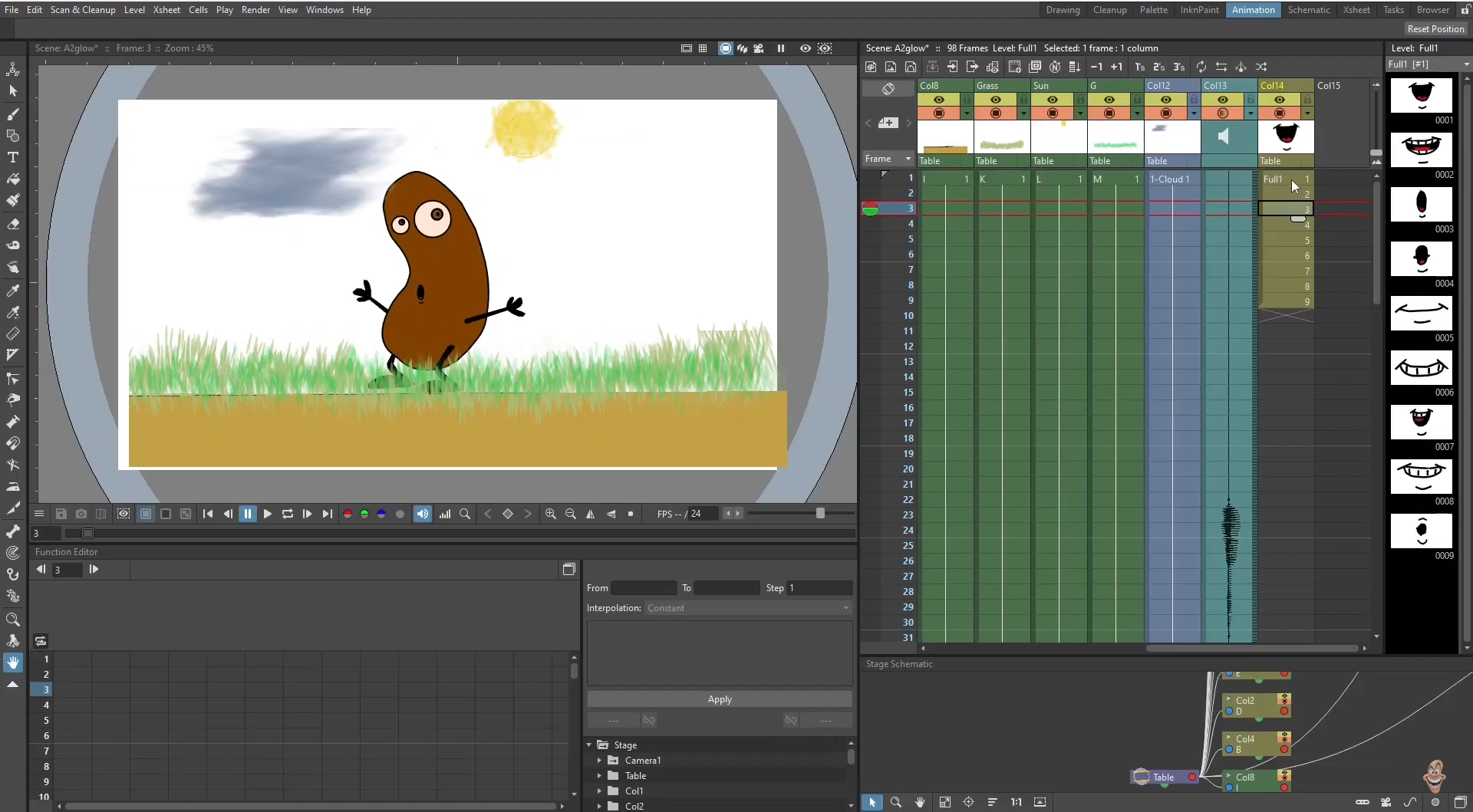 gif animasi mulut berbicara