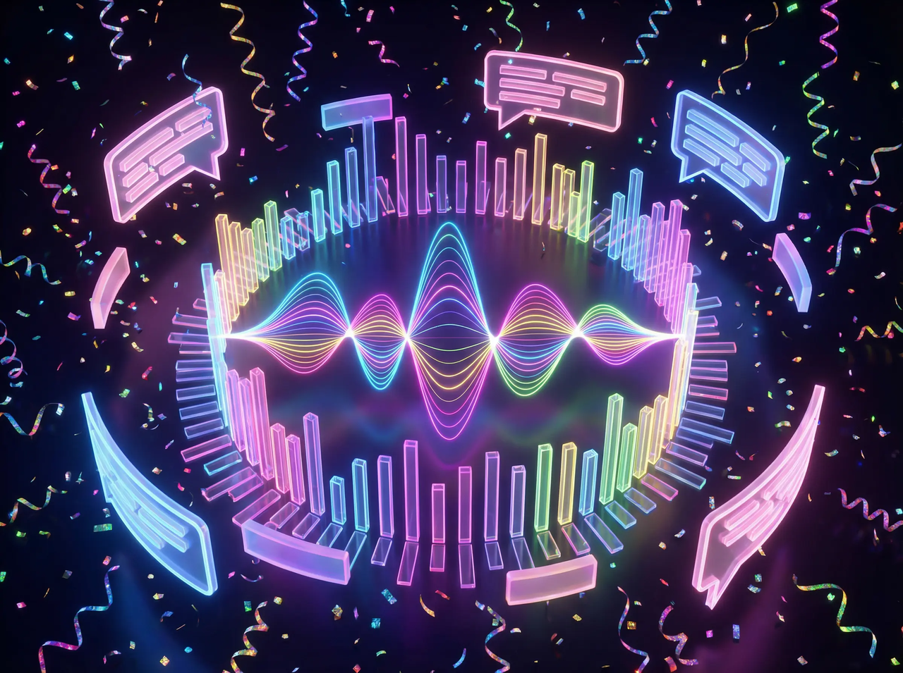 Audio editor and integrated automatic captioning