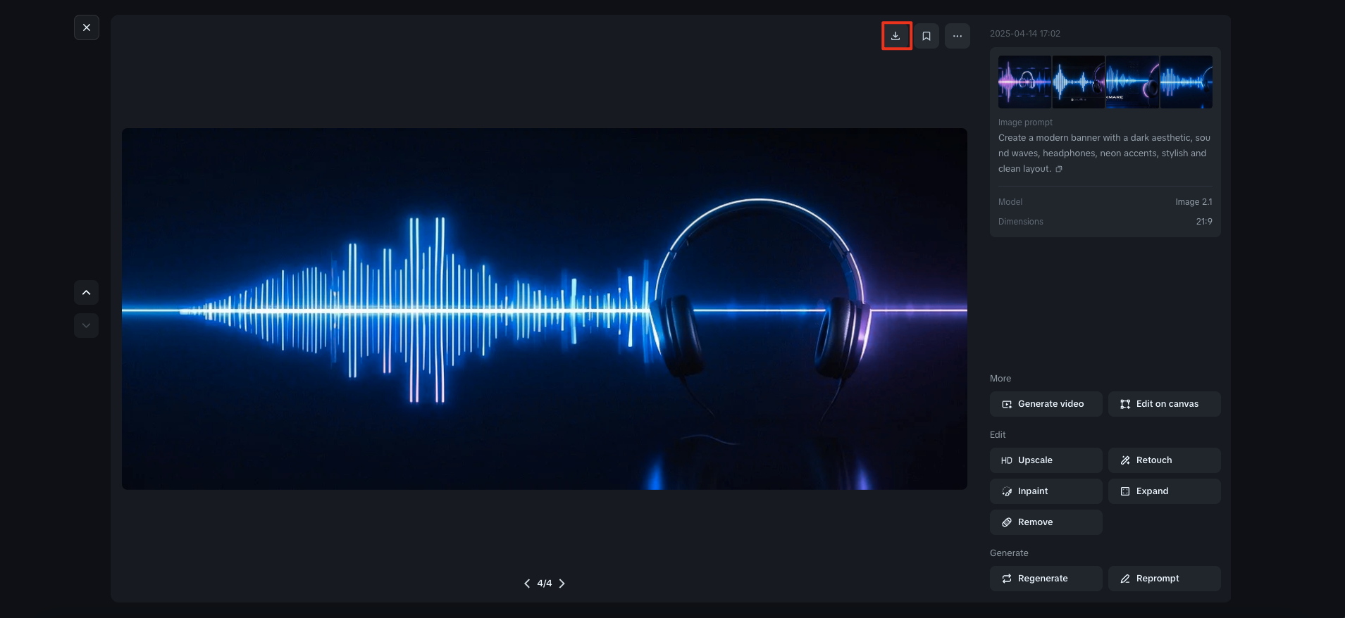 Download header images for SoundCloud
