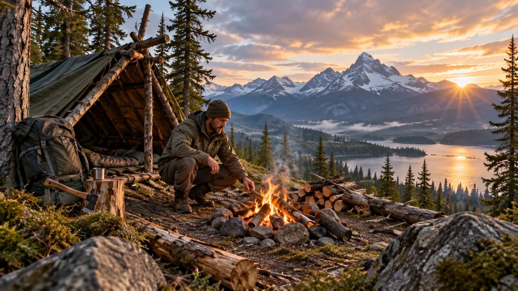 Human survival video hero image