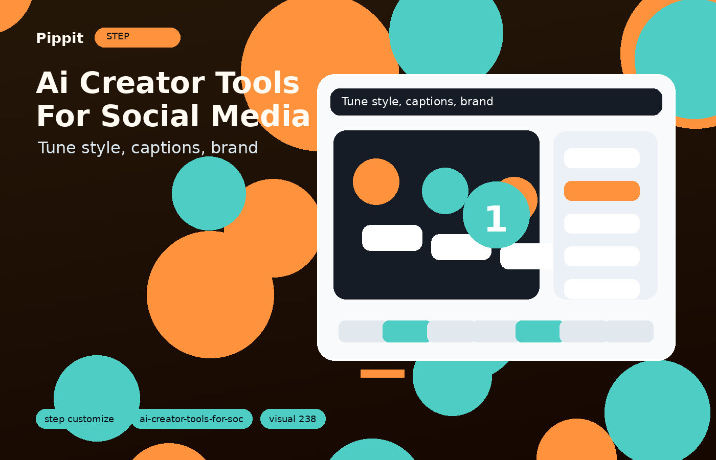 ai creator tools for social media customization workflow in Pippit