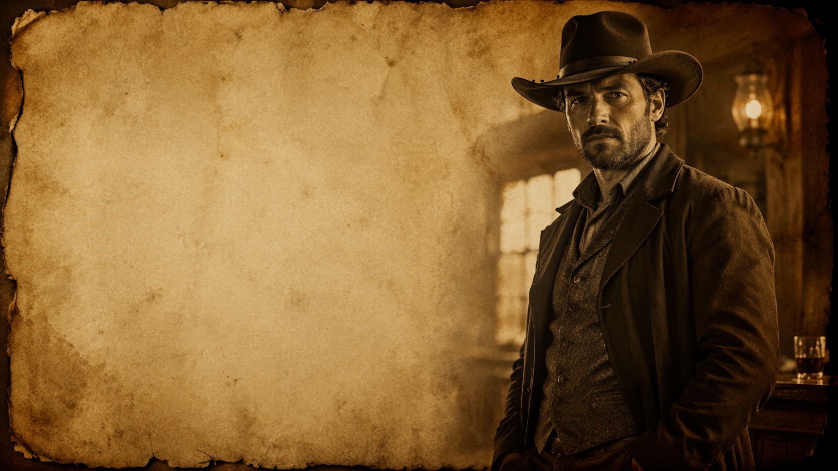Dreamina Old West Wanted Poster 16:9 hero image