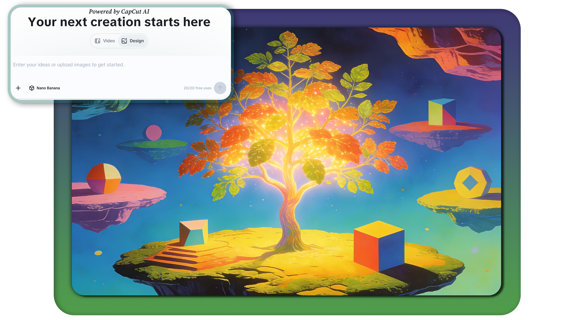 Creative Illustration Prompts for Nano Banana in CapCut