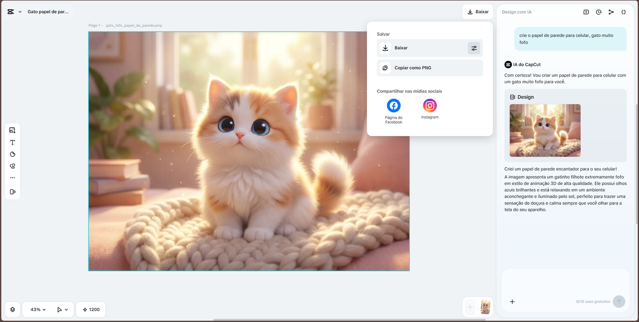 Baixar ou compartilhar