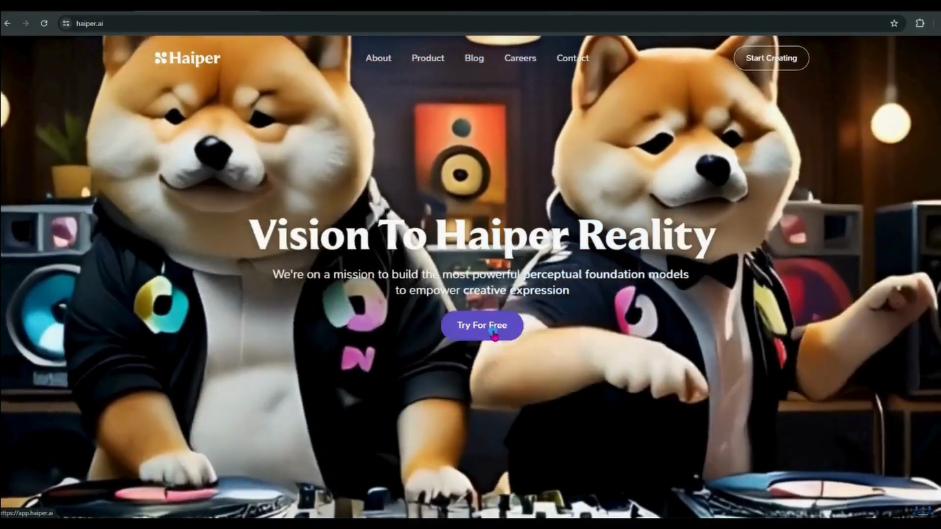 Get started with Haiper AI