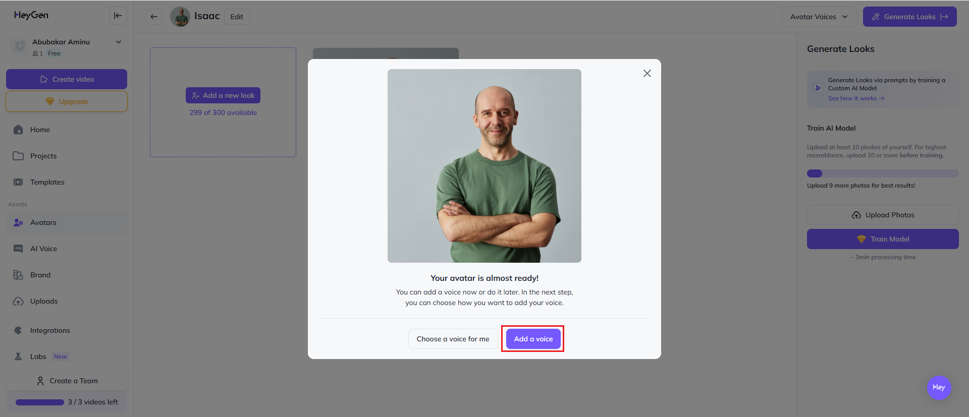 heygen aiの使い方