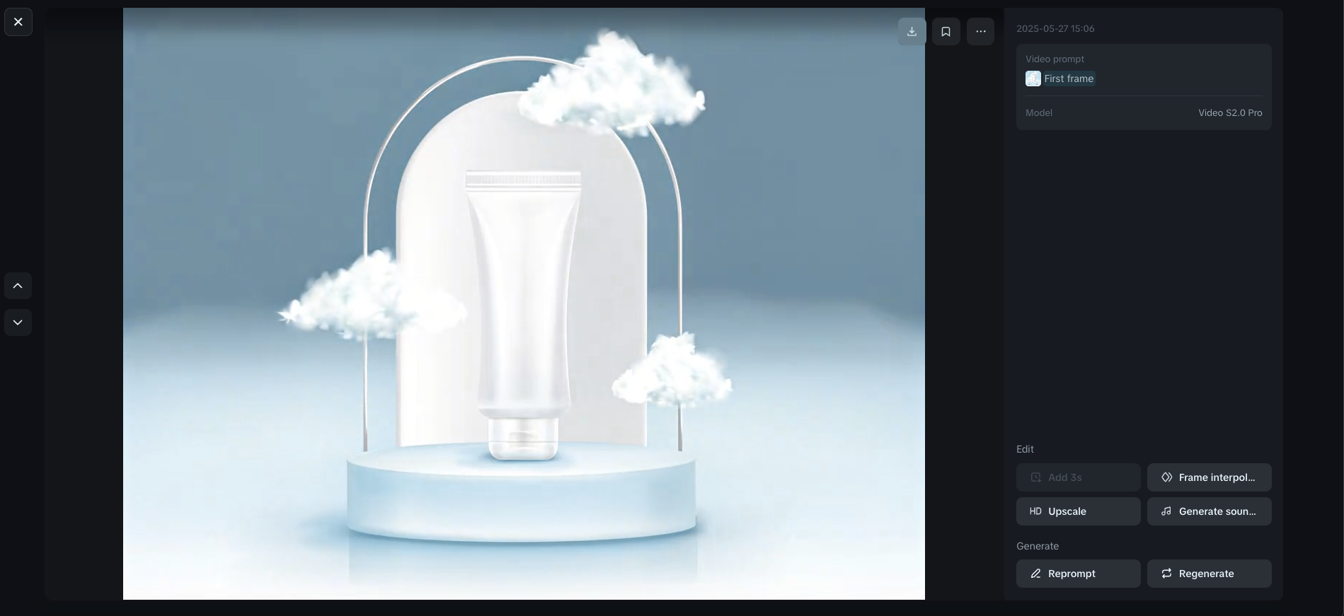Product showcase