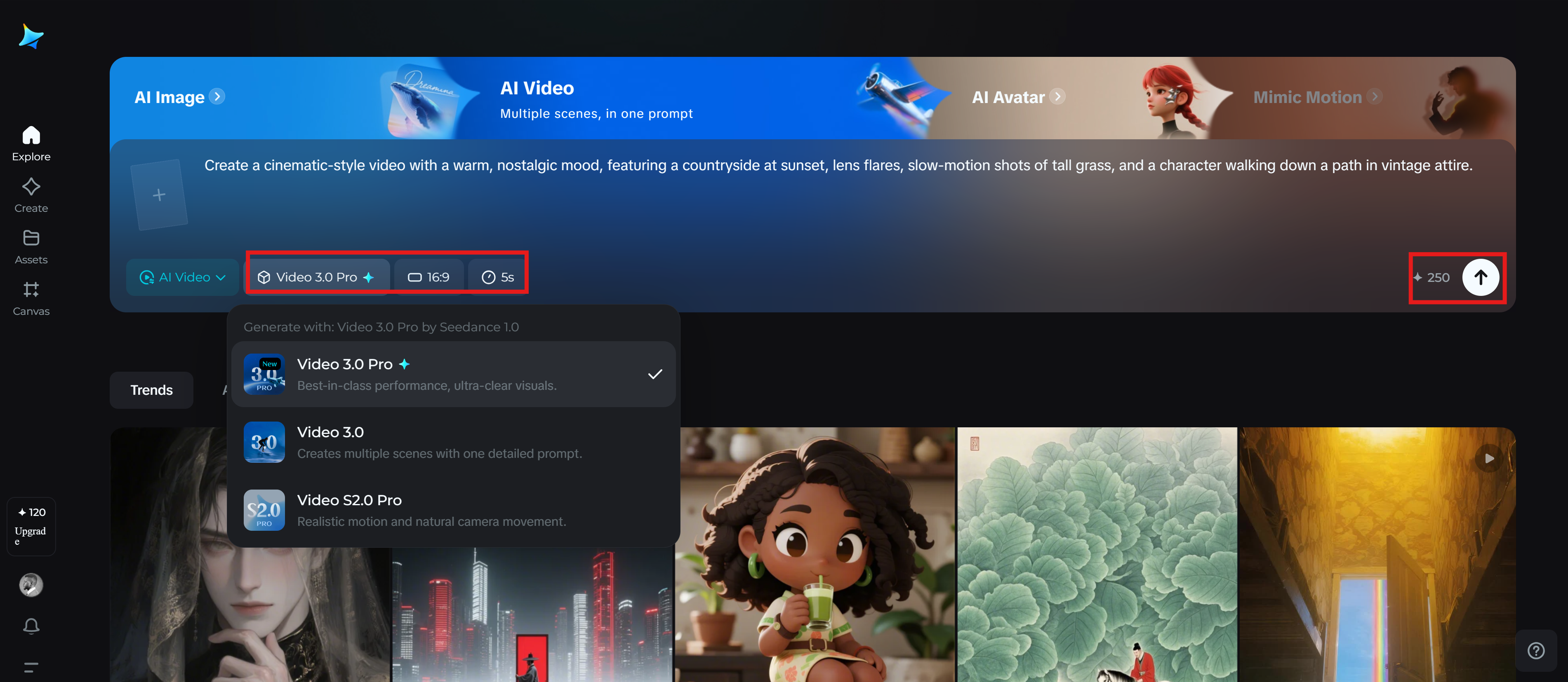 AI generated content