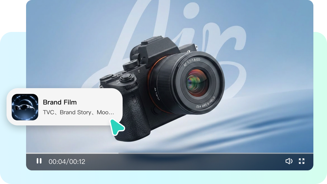 Build films around your brand identity