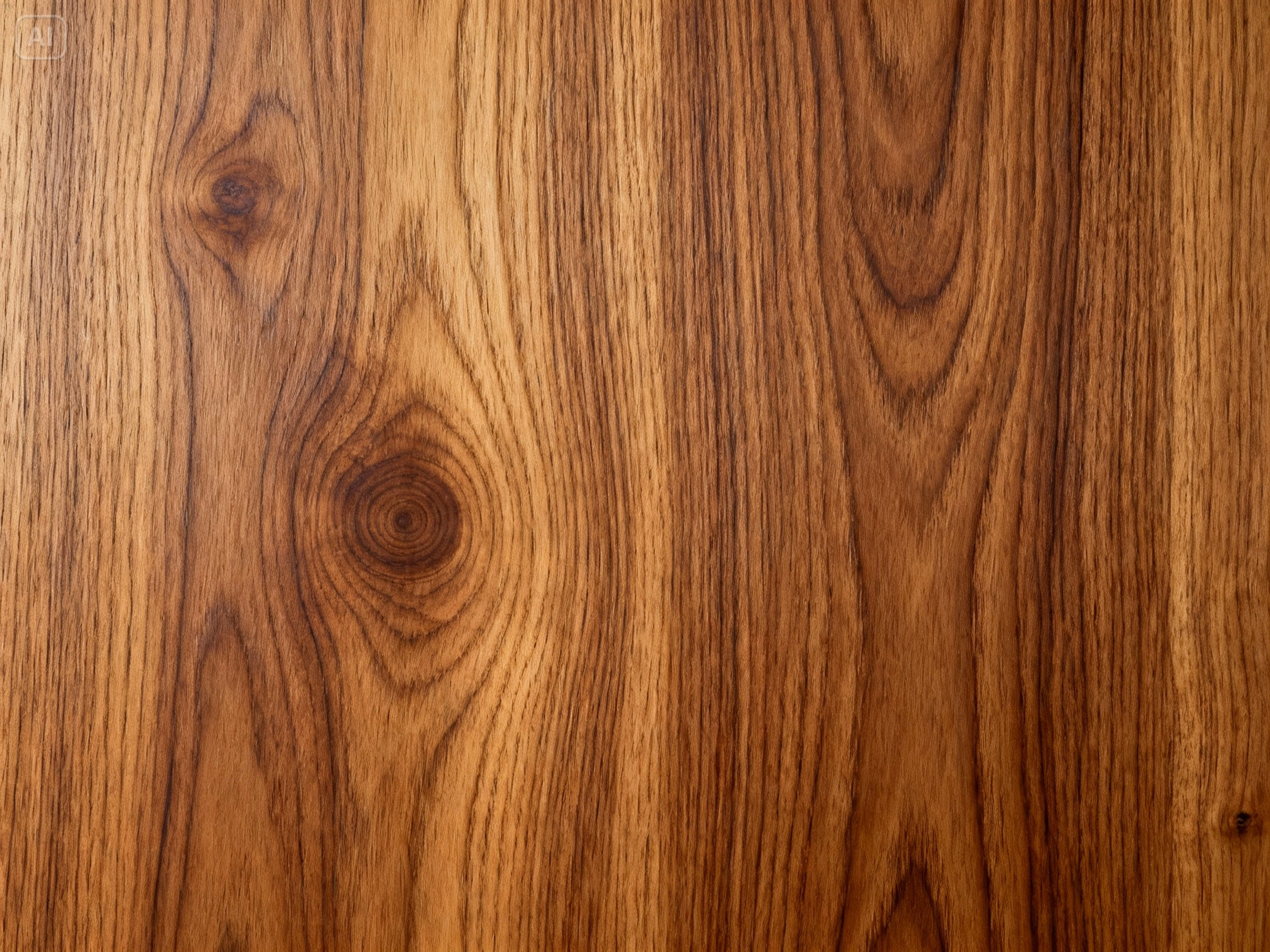 Natural wood grain warmth