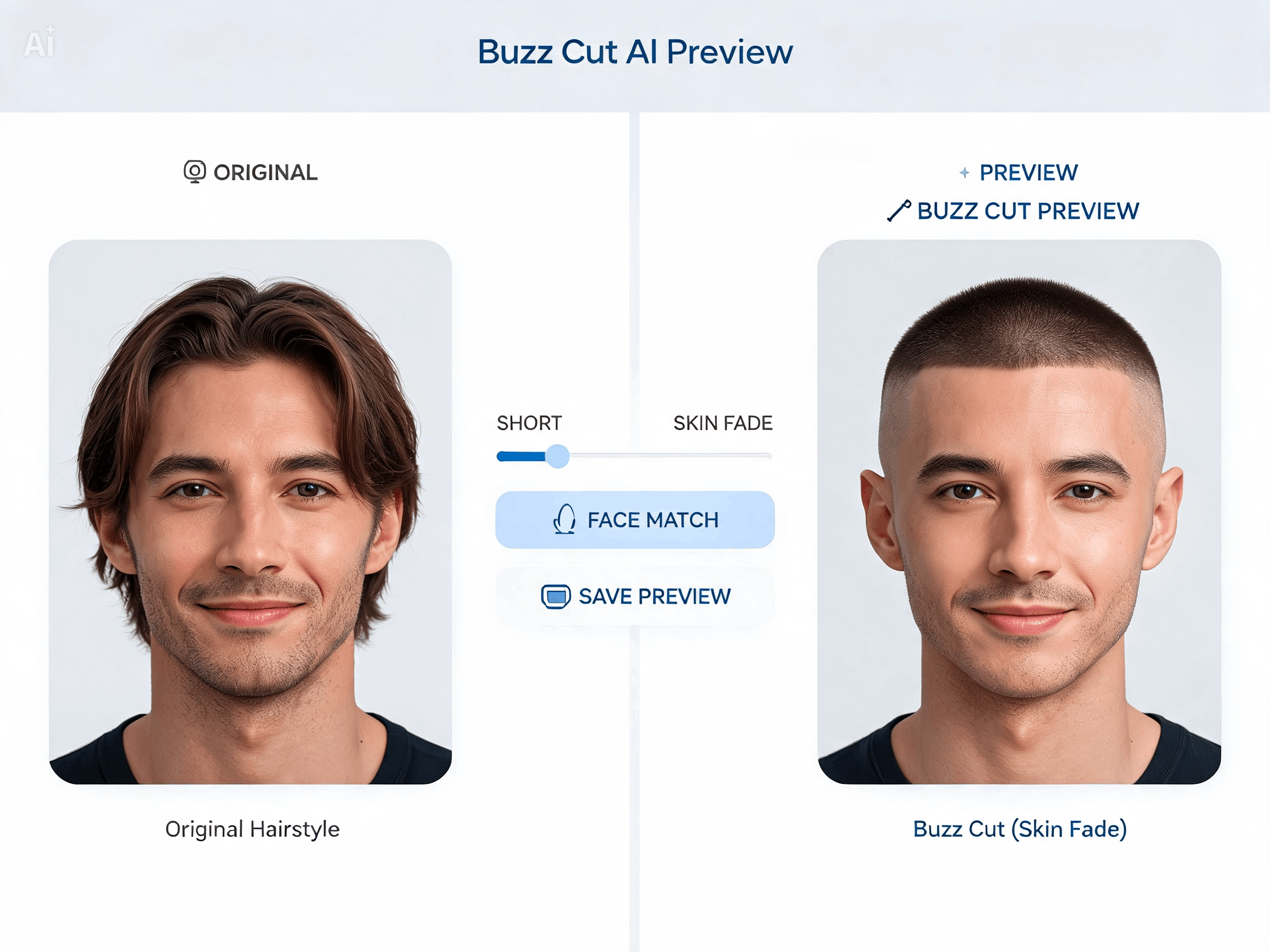 Clean haircut editing workflow