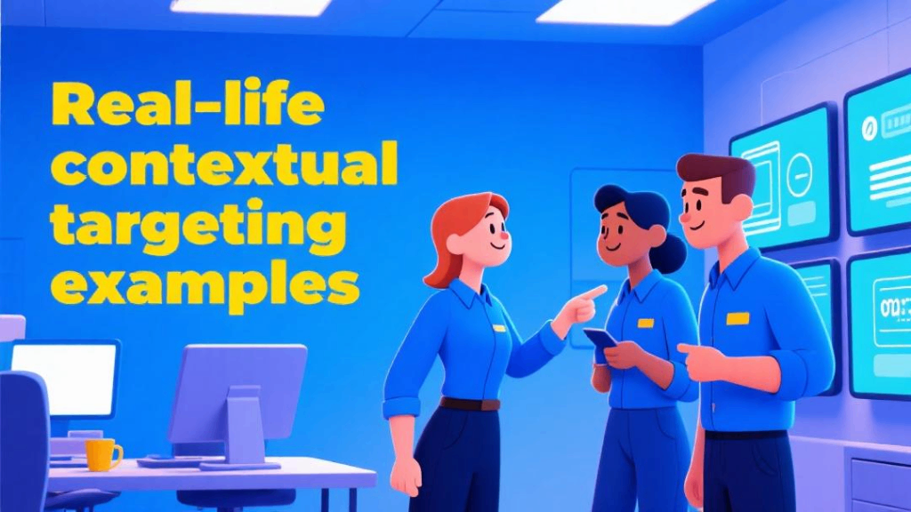 Exemplos reais de segmentação contextual