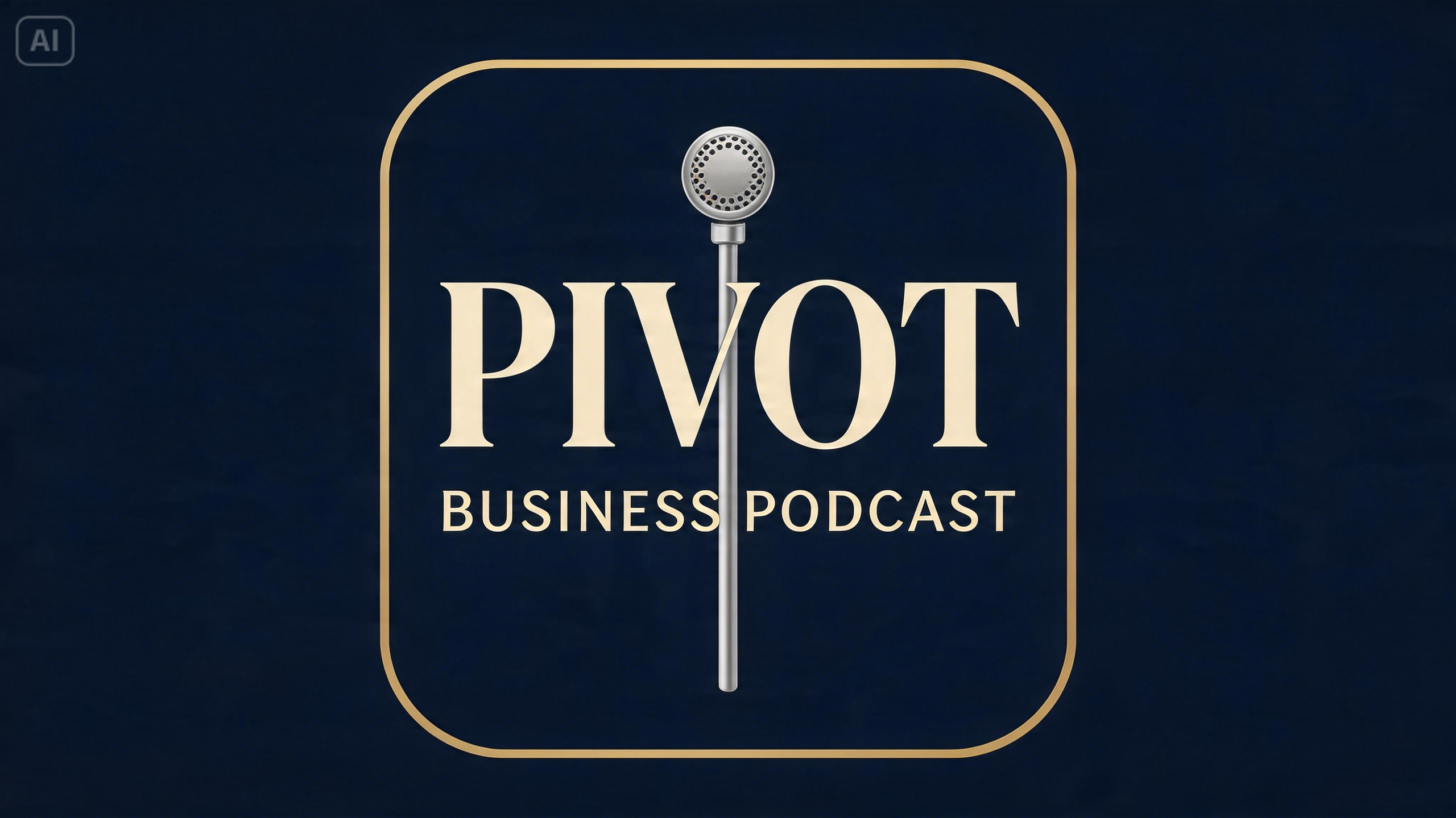 Trabalhos Business podcast logos visual:
