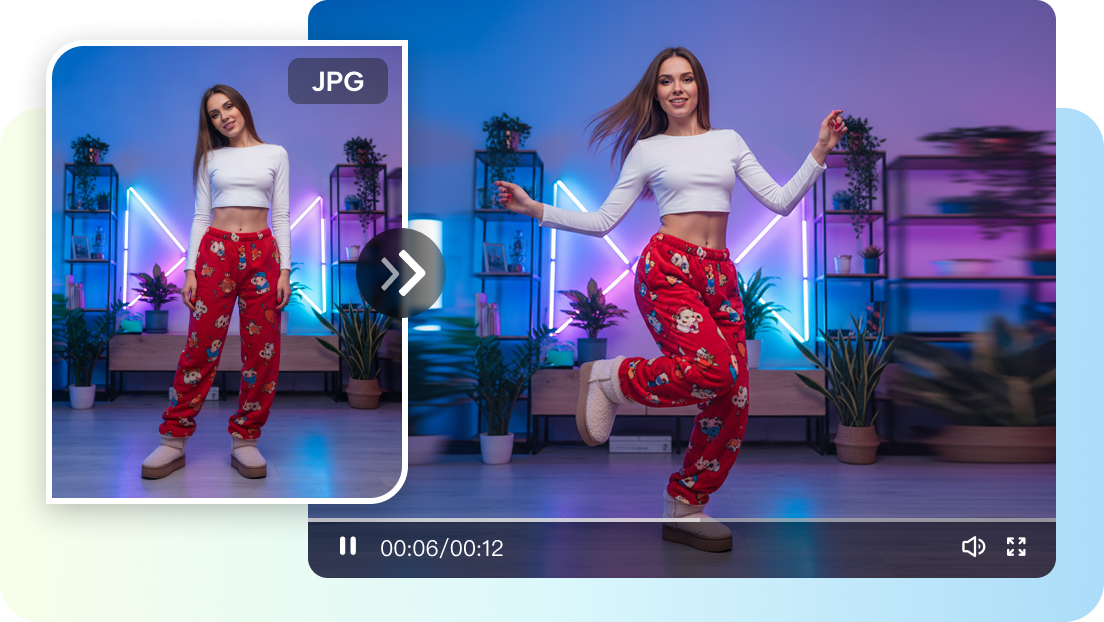 Animação de twerk com IA