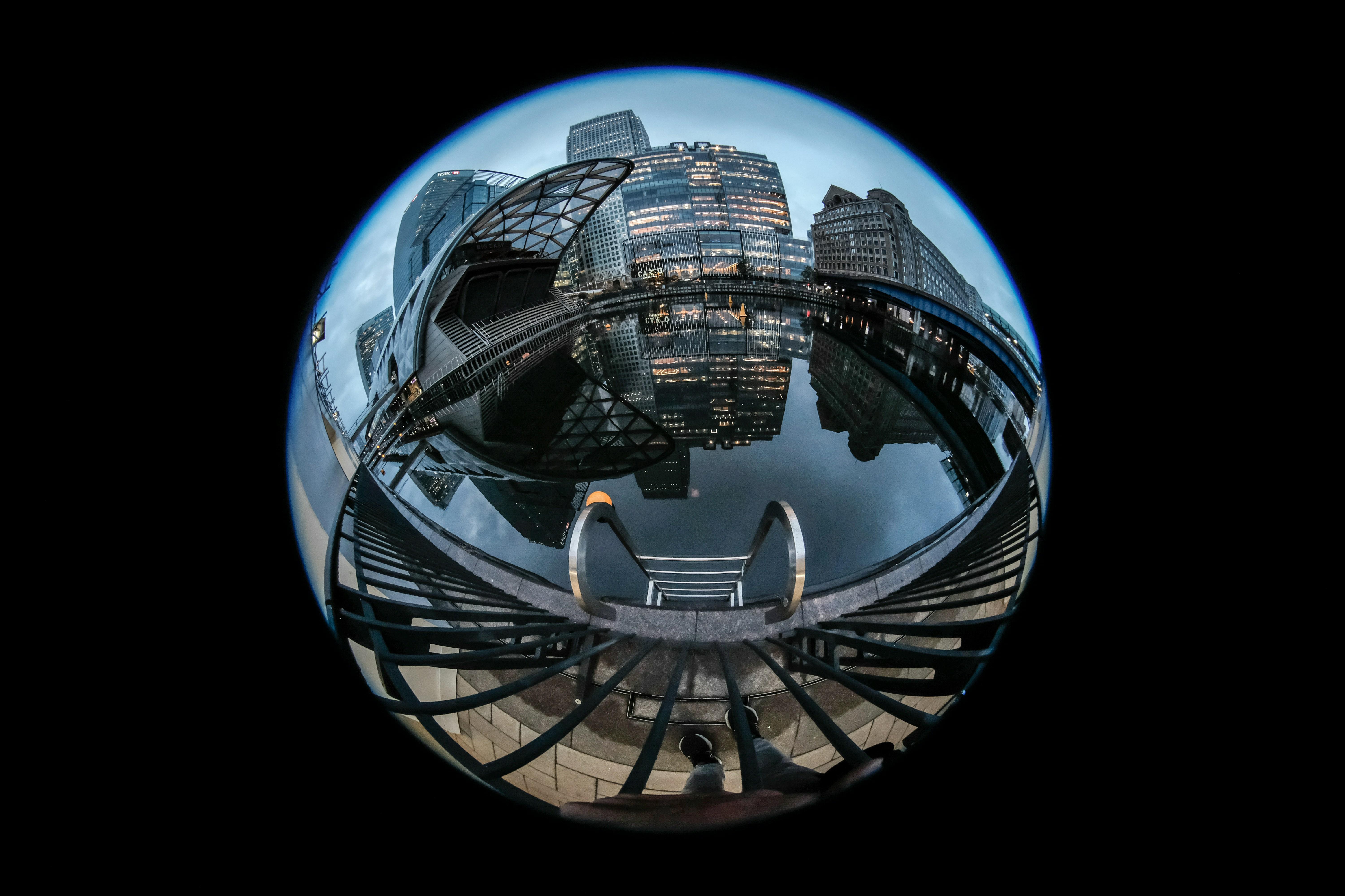 The curious case of fisheye lens effect