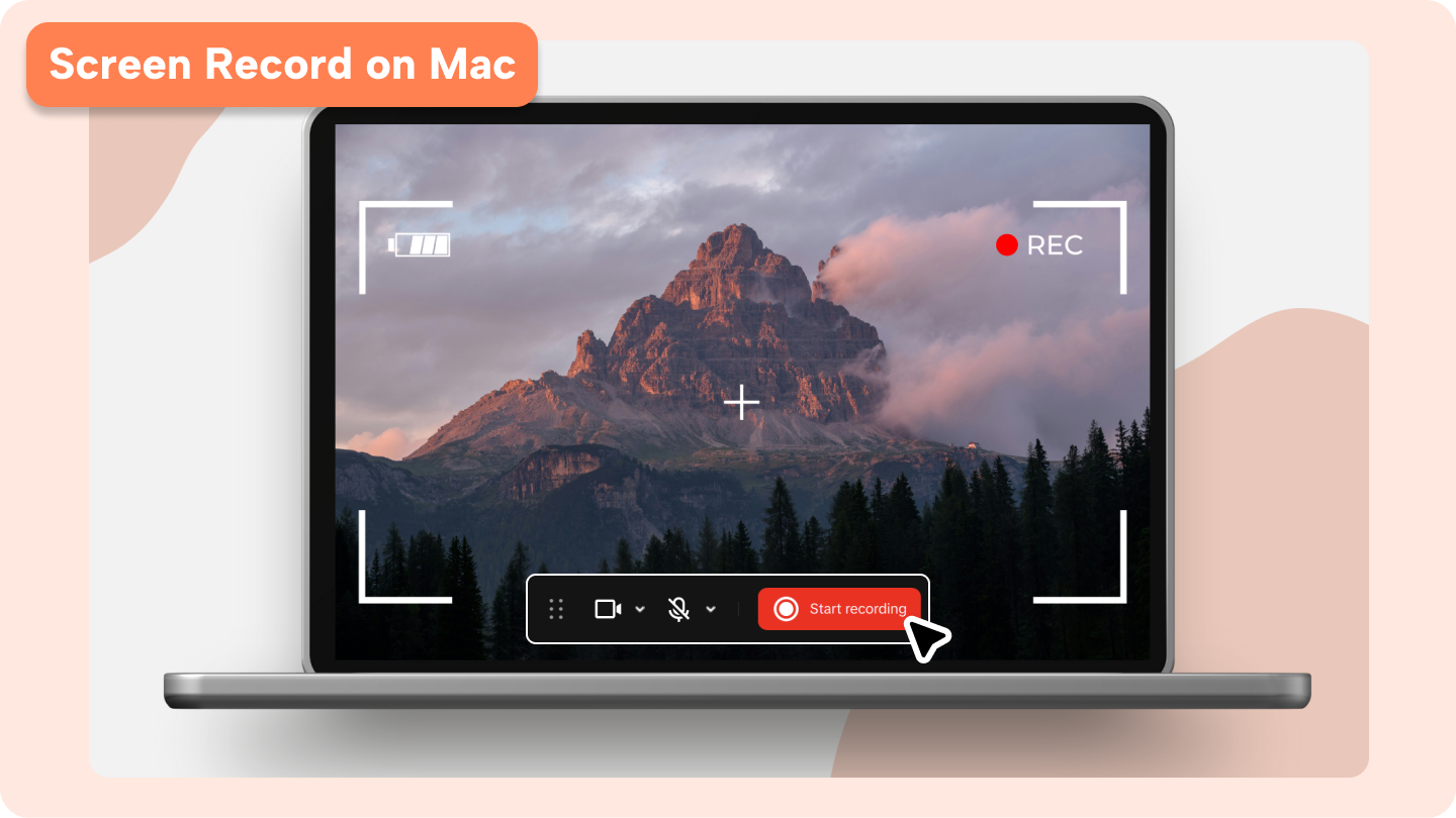 hur man spelar in skärm på Mac