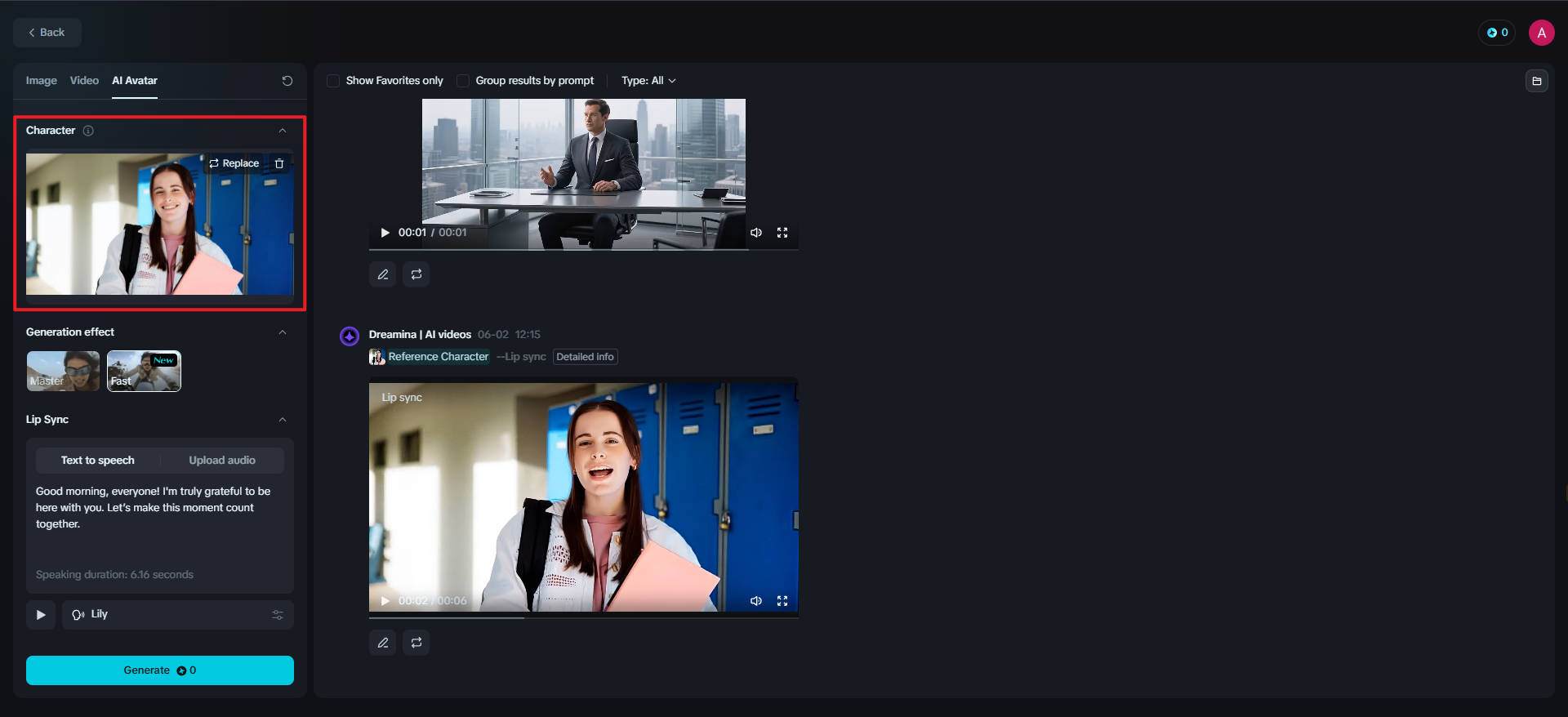 ai talking head video generator free